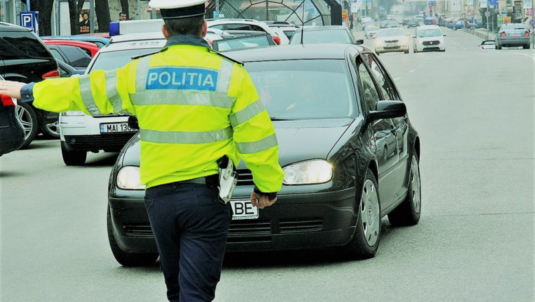 Şofer dus cu Poliţia la bancomat să scoată banii de şpagă